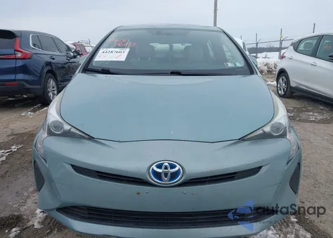 2016 Toyota Prius Three from USA, damaged, VIN JTDKARFU1G3016429
